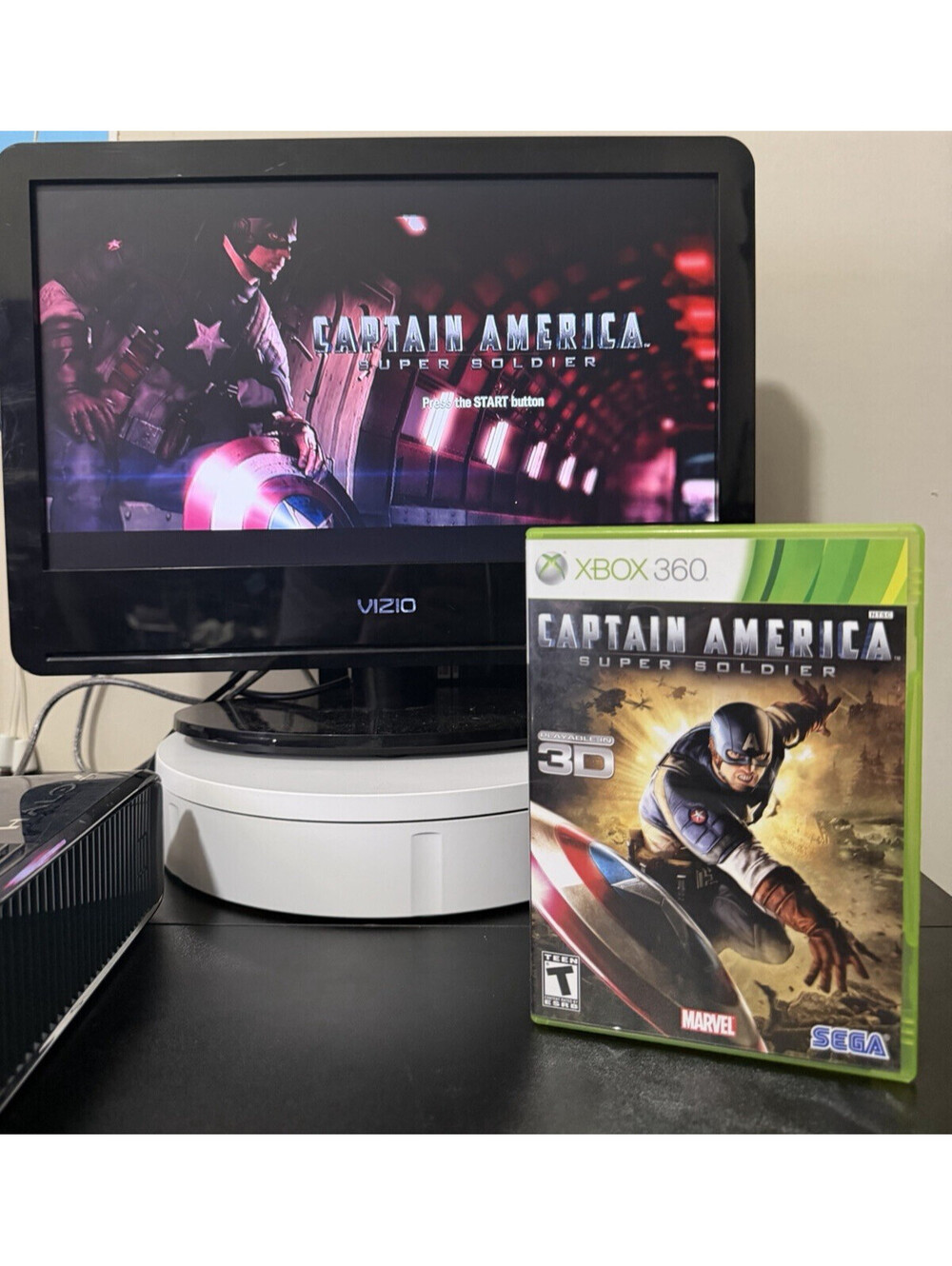 SEGA Captain America: Super Soldier (Microsoft Xbox 360) T Action 3D NTSC 2011